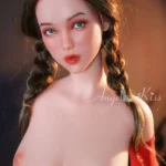 164cm 5ft4 Festive Holiday Outfit Sex Dolls Red Winter Lingerie Sex Dolls