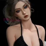 164cm 5ft4 Silicone Big Breast Chubby Hips Brunette Sex Doll #SG6 Head in Stock (US Only)