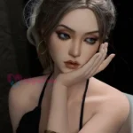 164cm 5ft4 Silicone Big Breast Chubby Hips Brunette Sex Doll #SG6 Head in Stock (US Only)