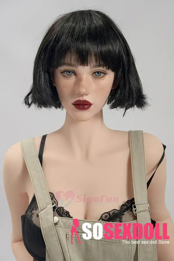 164cm 5ft4 Silicone Round Chest Full Ass Short Hair Sex Doll #SG2 Head in Stock (US Only)