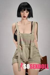 164cm 5ft4 Silicone Round Chest Full Ass Short Hair Sex Doll #SG2 Head in Stock (US Only)