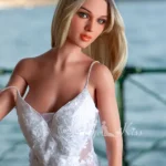 165cm 5ft4 Bridal Gown Style Sex Dolls Elegant White Dress Sex Dolls
