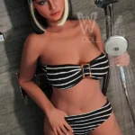 165cm 5ft4 Silicone Plump Breast Big Hips Sex Doll #SS164 Head