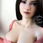 165cm 5ft4 Silicone Soft Cleavage Beauty Sex Dolls C Cup