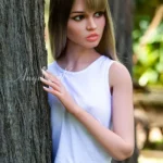 165cm 5ft4 Simple White Top Sex Dolls Urban Fashion Sex Dolls