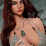 165cm 5ft5 Silicone E Cup Chest Hourglass Shape Sex Doll #SS167 Head