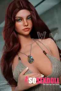 165cm 5ft5 Silicone E Cup Chest Hourglass Shape Sex Doll #SS167 Head