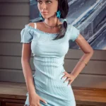 166cm 5ft5 TPE C Cup Bust Slender Black Hair Sex Doll #266 Head