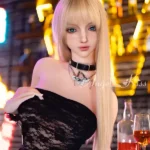 175cm 5ft7 Blonde Glam Party Sex Dolls Elegant Black Lingerie Sex Dolls
