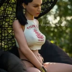 175cm 5ft7 Crop Top Outdoor Sex Dolls Denim Shorts Summer Sex Dolls