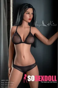 175cm 5ft7 Dark Haired Seductive Sex Dolls Intimate Bedroom Look Sex Dolls
