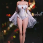 175cm 5ft7 White Corset Lingerie Sex Dolls Fantasy Bride Style Sex Dolls