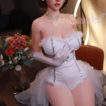 175cm 5ft7 White Corset Lingerie Sex Dolls Fantasy Bride Style Sex Dolls