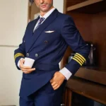 Silicone Athletic Confident Pilot Realistic Male Sex Doll