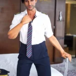 Silicone Athletic Confident Pilot Realistic Male Sex Doll