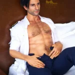 Silicone Athletic Confident Pilot Realistic Male Sex Doll