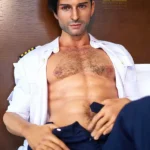 Silicone Athletic Confident Pilot Realistic Male Sex Doll