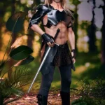 Silicone Muscular Bold Outdoor Forest Warrior Sex Doll