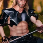 Silicone Muscular Bold Outdoor Forest Warrior Sex Doll