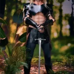 Silicone Muscular Bold Outdoor Forest Warrior Sex Doll