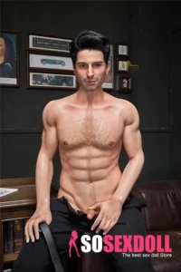 Silicone Office Gentleman Realistic Male Sex Doll