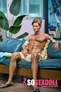 Silicone Playful Relaxed Beach Realistic Male Sex Doll