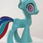 46cm 1ft5 Silicone Light Blue Castle Horse Pony Sex Doll
