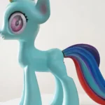 46cm 1ft5 Silicone Light Blue Castle Horse Pony Sex Doll