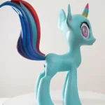 46cm 1ft5 Silicone Light Blue Castle Horse Pony Sex Doll