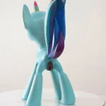 46cm 1ft5 Silicone Light Blue Castle Horse Pony Sex Doll