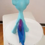 46cm 1ft5 Silicone Light Blue Castle Horse Pony Sex Doll