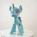 46cm 1ft5 Silicone Light Blue Castle Horse Pony Sex Doll