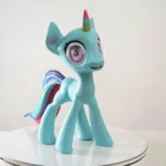 46cm 1ft5 Silicone Light Blue Castle Horse Pony Sex Doll