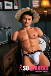 Muscular Cowboy Fantasy Male Torso Sex Doll