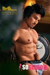 Muscular Cowboy Fantasy Male Torso Sex Doll