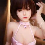 146cm 4ft8 TPE B Cup Slim Body Short Hair Sex Doll #296 Head
