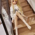 146cm 4ft8 TPE Lush Bust Blonde Hair Sex Doll #Y001 Head