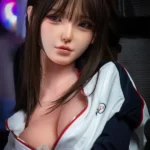 Slim Innocent Baby Doll Gamer Girl Desk Sex Doll