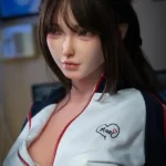 Slim Innocent Baby Doll Gamer Girl Desk Sex Doll