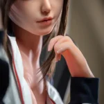 Slim Innocent Baby Doll Gamer Girl Desk Sex Doll