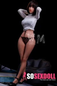 159cm 5ft2 TPE C Cup Breast Thick Hips Sex Doll #368 Head