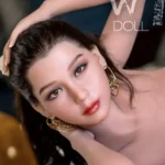 160cm 5ft2 TPE A Cup Sexy High Ponytail Sex Doll #70 Head