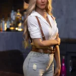 Slim Western Bar Girl Cowgirl Adventure Sex Doll