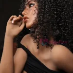 163cm 5ft3 Silicone Plush Body Roll Black Hair Sex Doll #SG4 Head in Stock (US Only)