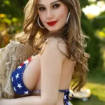 Curvy Outdoor Bikini Summer Vacation Sex Doll