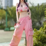 Sweet Sporty Girl Big Boobs Outdoor Sex Doll