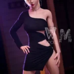 164cm 5ft4 TPE D Cup Breast Fit Body Blonde Hair Sex Doll #471 Head A