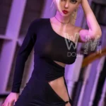 164cm 5ft4 TPE D Cup Breast Fit Body Blonde Hair Sex Doll #471 Head A