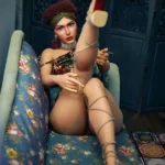 Curvy Exotic Elegant Realistic Sex Doll