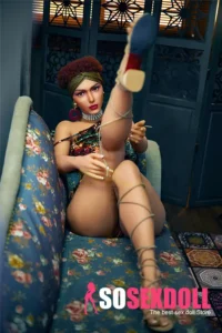 Curvy Exotic Elegant Realistic Sex Doll